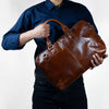 Men's leather handbag / Laptop bag