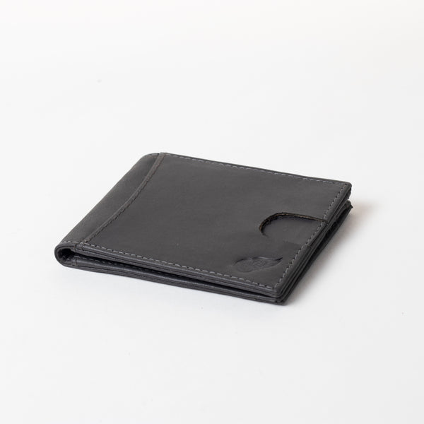 Men's Stylish Genuine Leather Bifold Wallet with ID Window & Multiple Card Slots