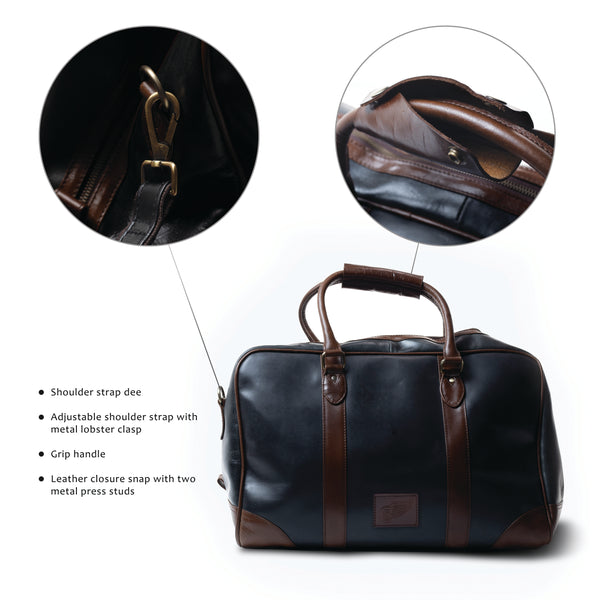 Men's Leather Carry-On Bag