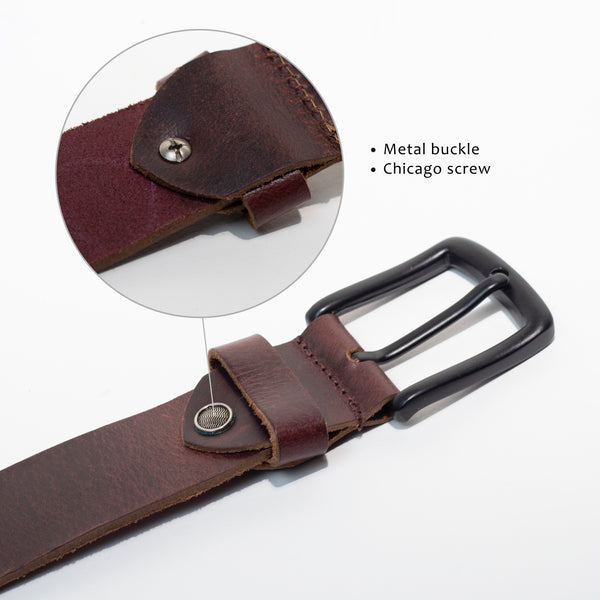 Handmade Full Grain Leather Belt