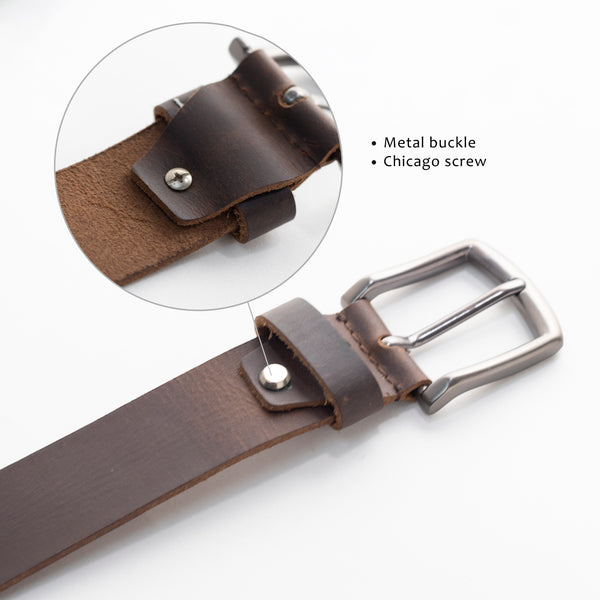 Handmade Full Grain Leather Belt