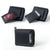 Premium Black Genuine Leather Zip-Around Wallet with ID Window and Multiple Card Slots
